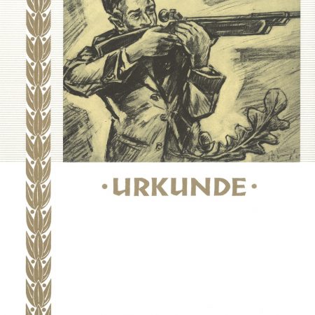 Urkunde Schützensport