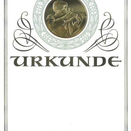 Urkunde Schützensport