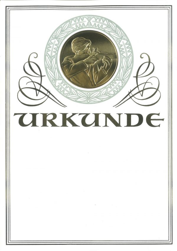 Urkunde Schützensport