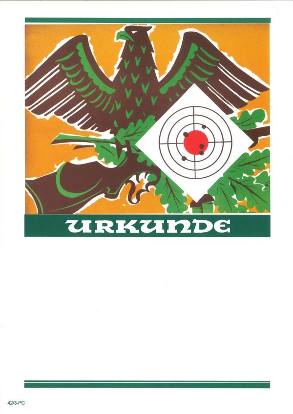 Urkunde Schützensport