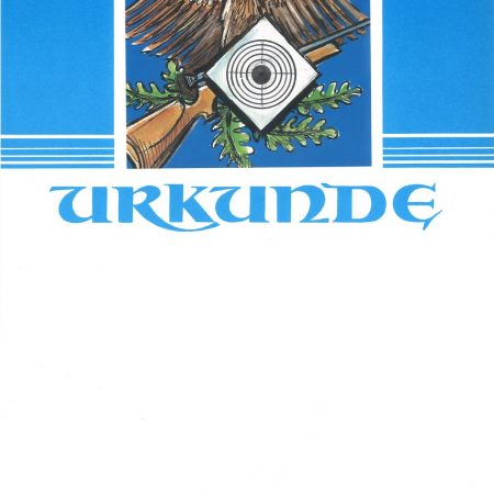 Urkunde Schützensport