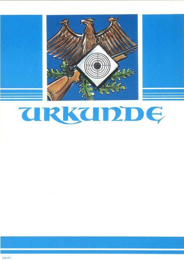 Urkunde Schützensport