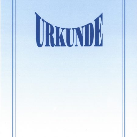 Neutrale Urkunden DIN-A4
