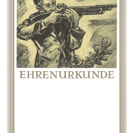 Urkunde Schützensport