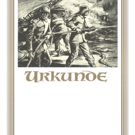 Urkunde Feuerwehr