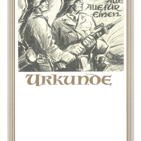 Urkunde Feuerwehr
