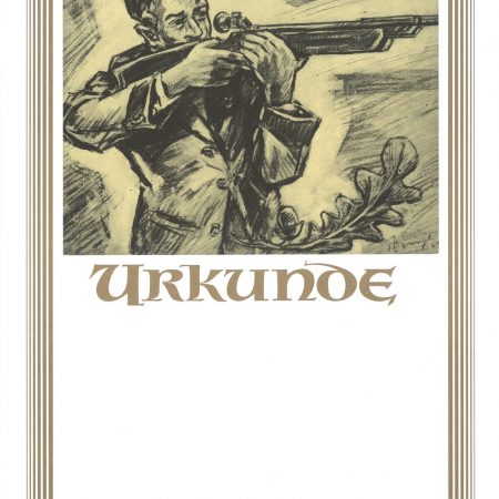 Urkunde Schützensport