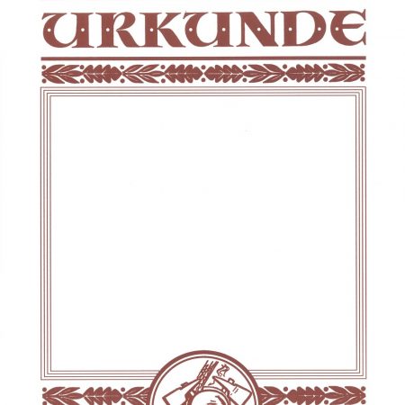Urkunde Feuerwehr