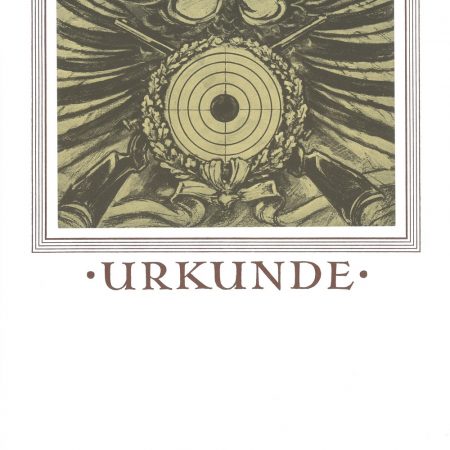 Urkunde Schützensport