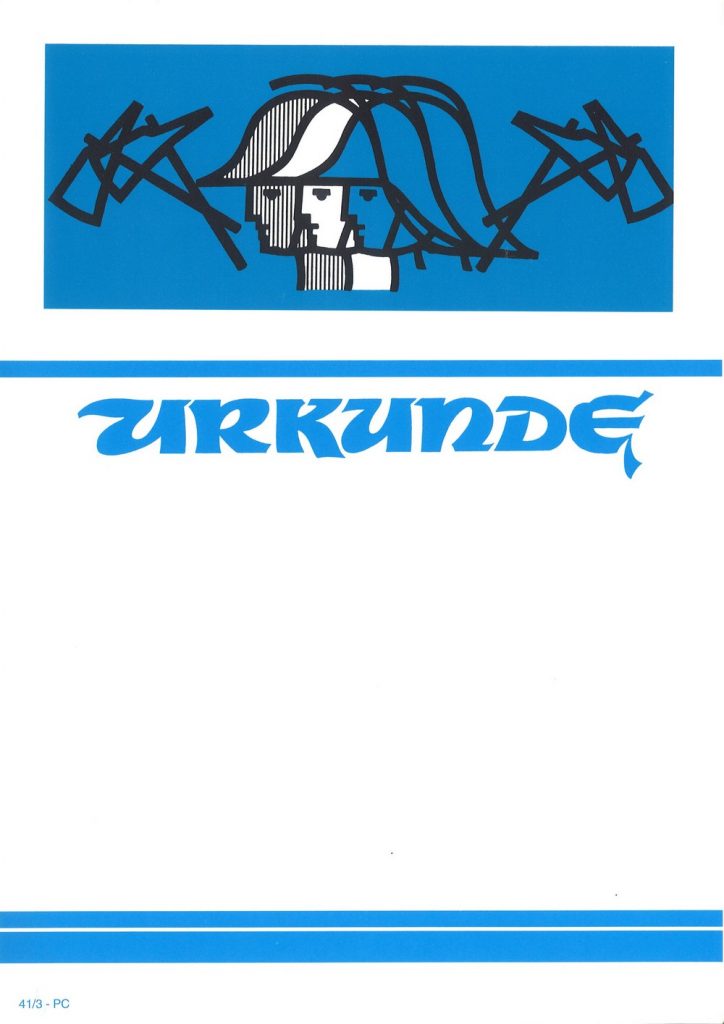 Urkunde Feuerwehr