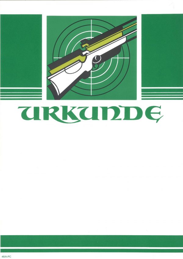 Urkunde Schützensport