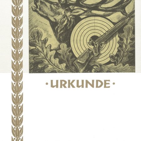 Urkunde Schützensport